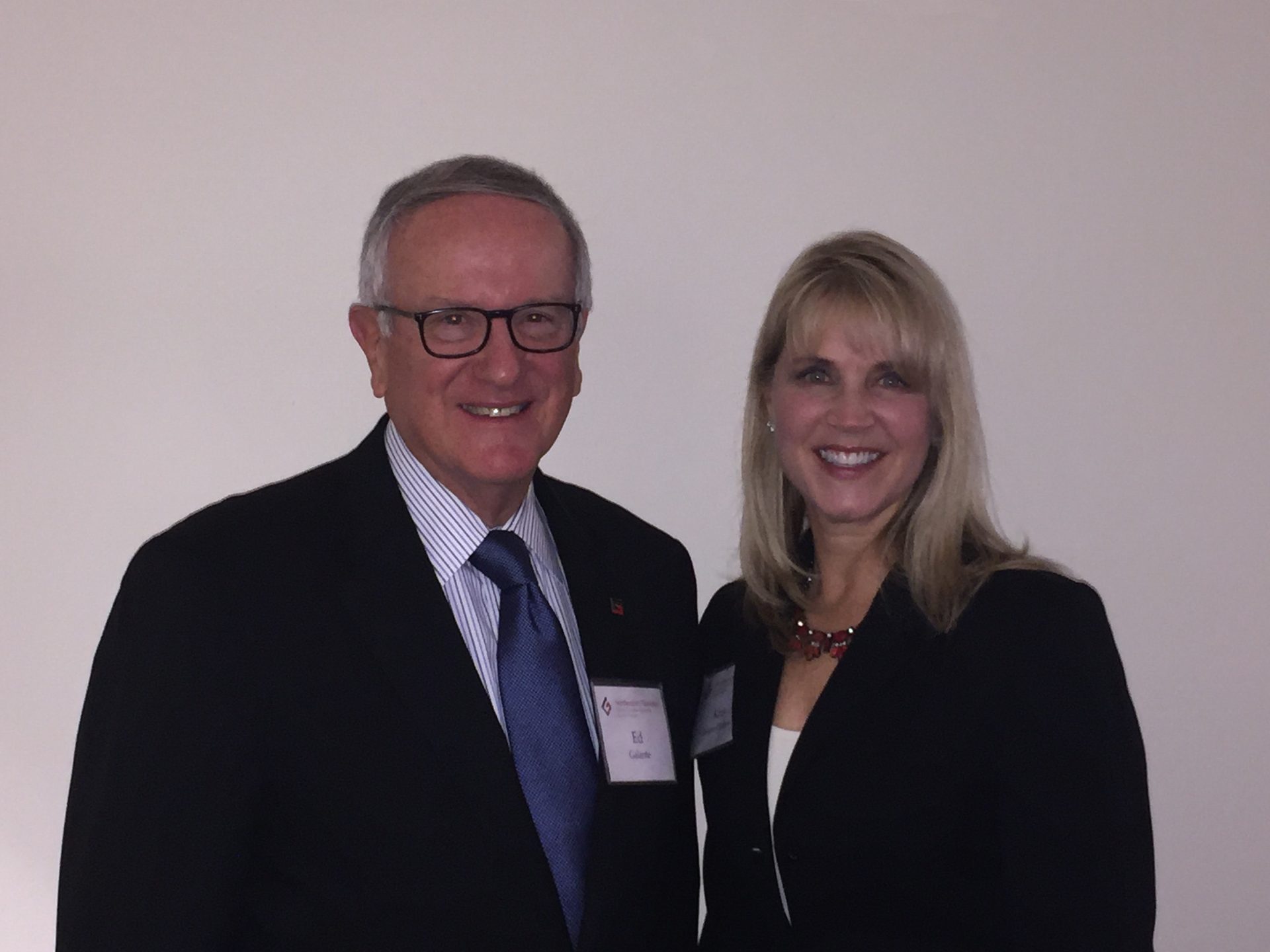 Ed Galante and Dr. Kris Jaeger